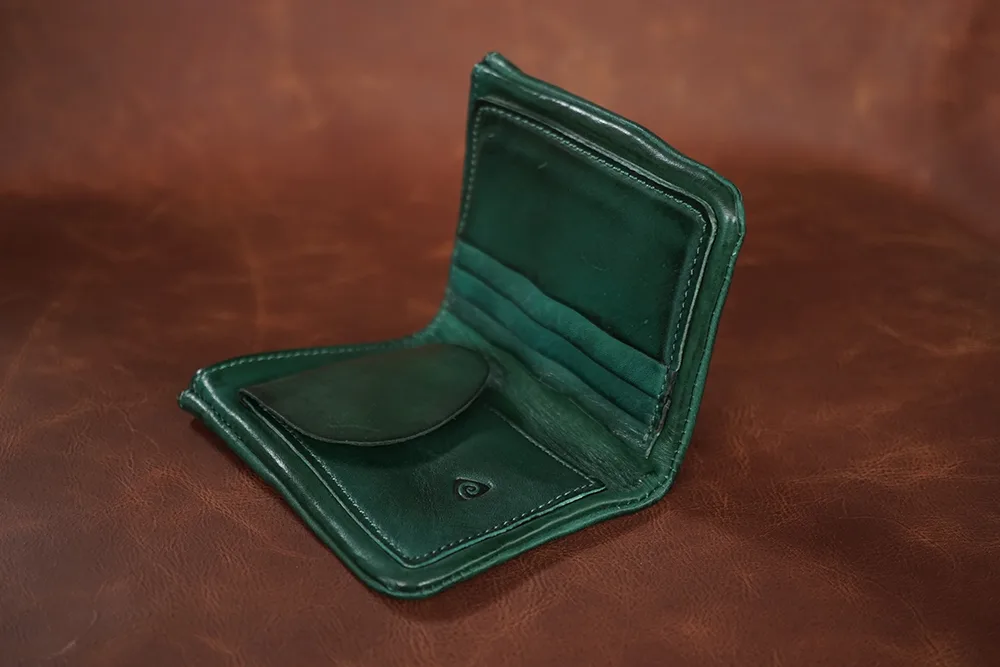 NO.01 PERSONALIZED HANDMADE LEATHER WALLET